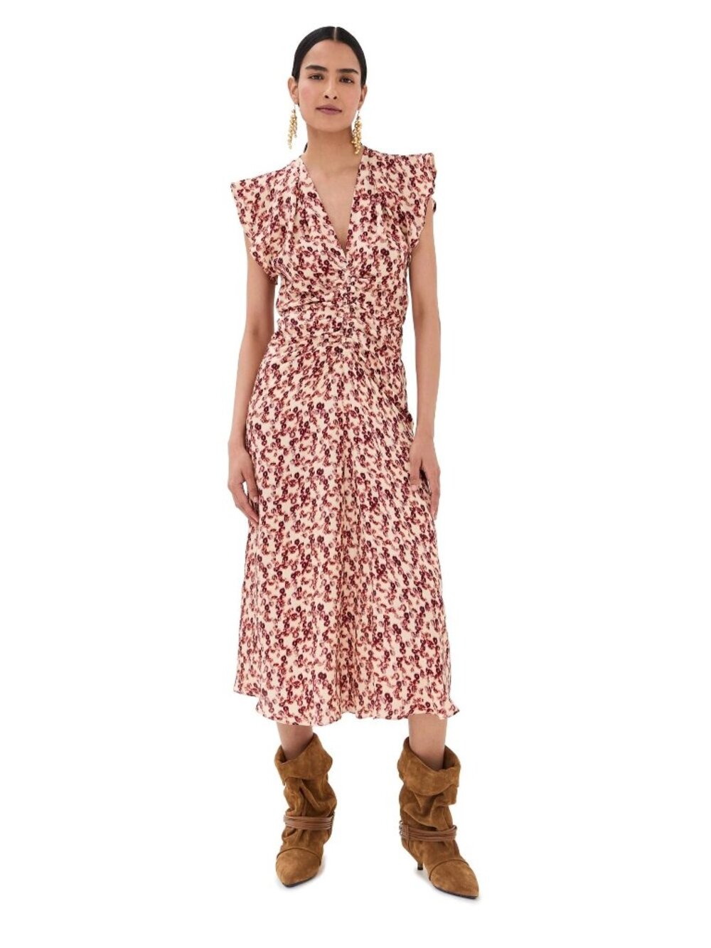 Mainline Isabel Marant (not Étoile) ruched midi dress, FR size 40